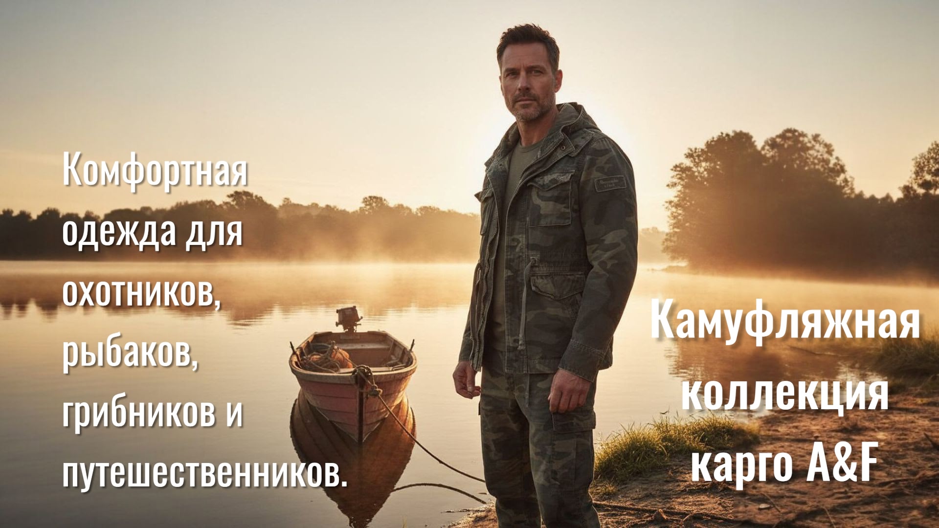 Сезон охоты открыт: мужская одежда Abercrombie & Fitch для настоящих ценителей природы