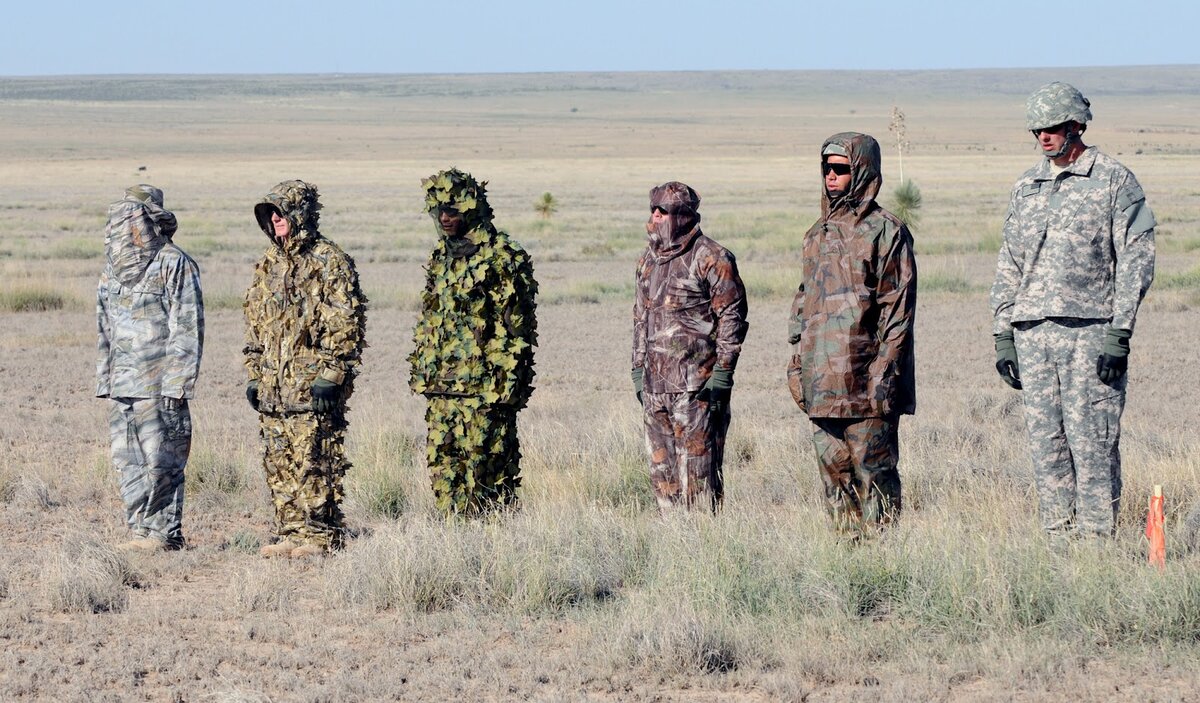 Камуфляжная палитра