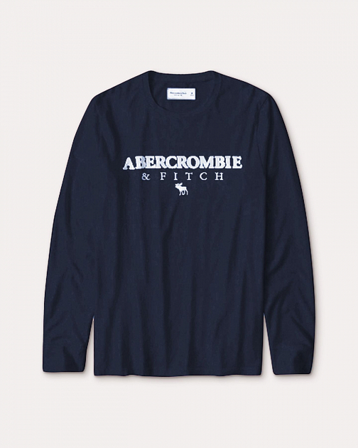 Лонгслив с вышивкой на груди L23 L23 от онлайн-магазина Abercrombie.ru