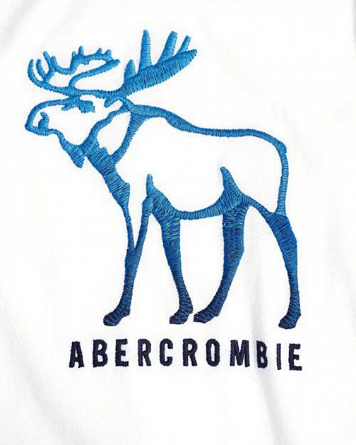 Детская футболка с вышивкой на груди KF05 KF05 от онлайн-магазина Abercrombie.ru