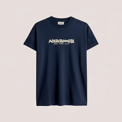 Футболка унисекс с оригинальной вышивкой на груди  F306