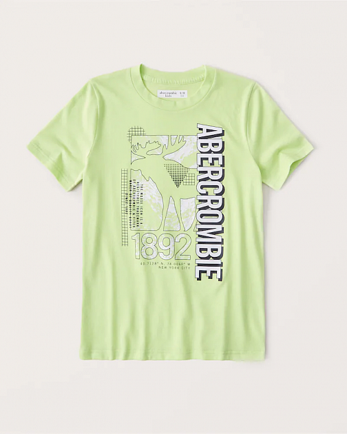 Детская футболка с принтом KF04 KF04 от онлайн-магазина Abercrombie.ru