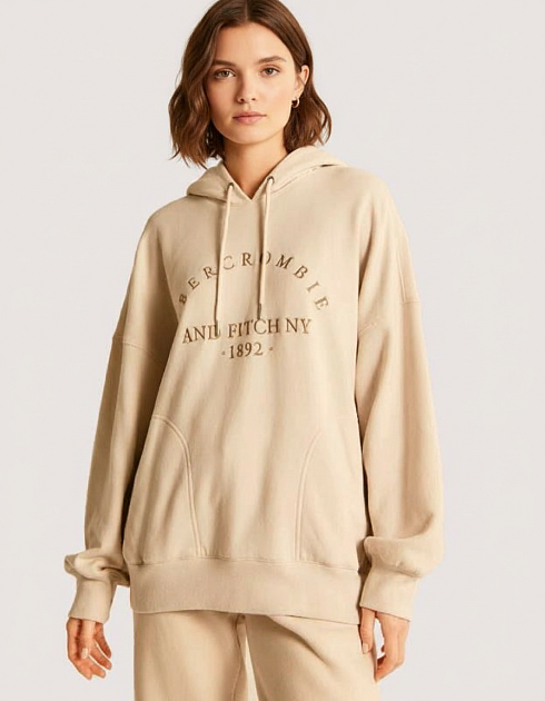 Худи оверсайз с карманами и капюшоном TW77 TW77 от онлайн-магазина Abercrombie.ru