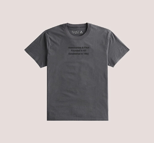 Футболка с логотипом на груди F344 F344 от онлайн-магазина Abercrombie.ru
