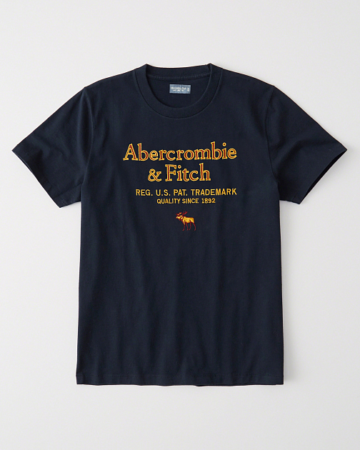 Футболка softAF с вышивкой F285 F285 от онлайн-магазина Abercrombie.ru
