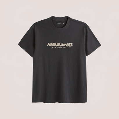 Футболка унисекс с оригинальной вышивкой на груди  F307