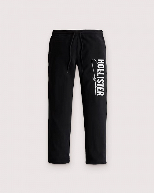 Мужские штаны без манжета чёрного цвета DH29 DH29 от онлайн-магазина Abercrombie.ru