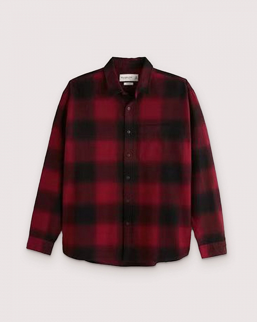 Рубашка фланелевая в клетку R24 R24 от онлайн-магазина Abercrombie.ru