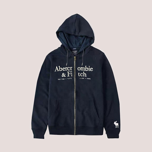 Толстовка на молнии с вышивкой на груди TW81 TW81 от онлайн-магазина Abercrombie.ru