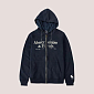 Толстовка на молнии с вышивкой на груди TW81 Abercrombie & Fitch