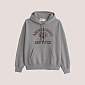 Худи кенгуру с принтом на груди T176 Abercrombie & Fitch