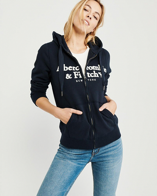 толстовка на молнии с капюшоном TW02 TW02 от онлайн-магазина Abercrombie.ru