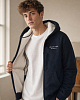 Толстовка унисекс на молнии Inside‑Out Sherpa Hoodie T177 Abercrombie & Fitch