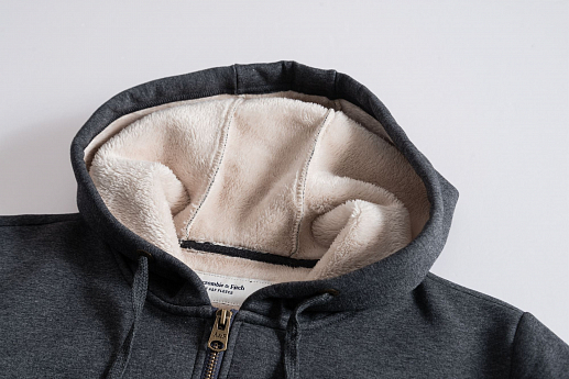 Толстовка с начесом на молнии T89 T89 от онлайн-магазина Abercrombie.ru