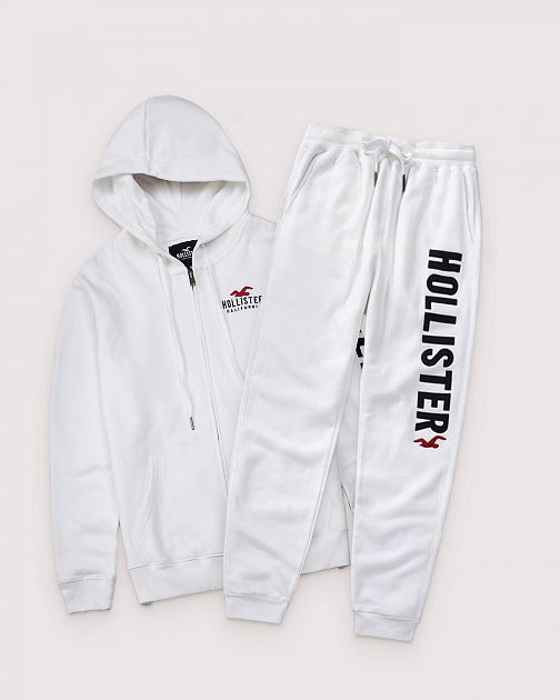 Белые мужские штаны джоггеры DH31 DH31 от онлайн-магазина Abercrombie.ru