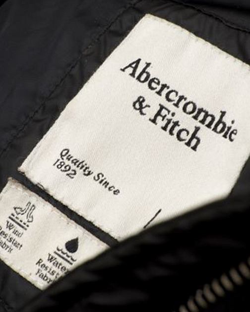 Женская жилетка на молнии чёрного цвета GW08 GW08 от онлайн-магазина Abercrombie.ru
