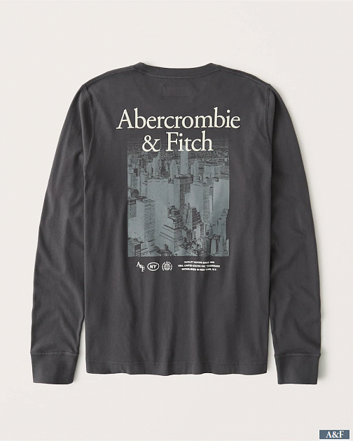 Лонгслив с принтом L18 L18 от онлайн-магазина Abercrombie.ru Лонгслив с принтом L18 L18 от онлайн-магазина Abercrombie.ru