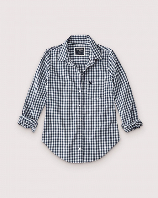 Рубашка в клетку RW05 RW05 от онлайн-магазина Abercrombie.ru