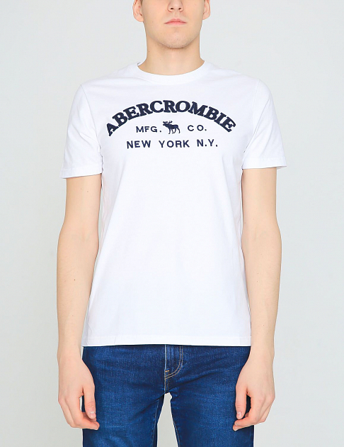 Футболка softAF с вышивкой F28 F28 от онлайн-магазина Abercrombie.ru