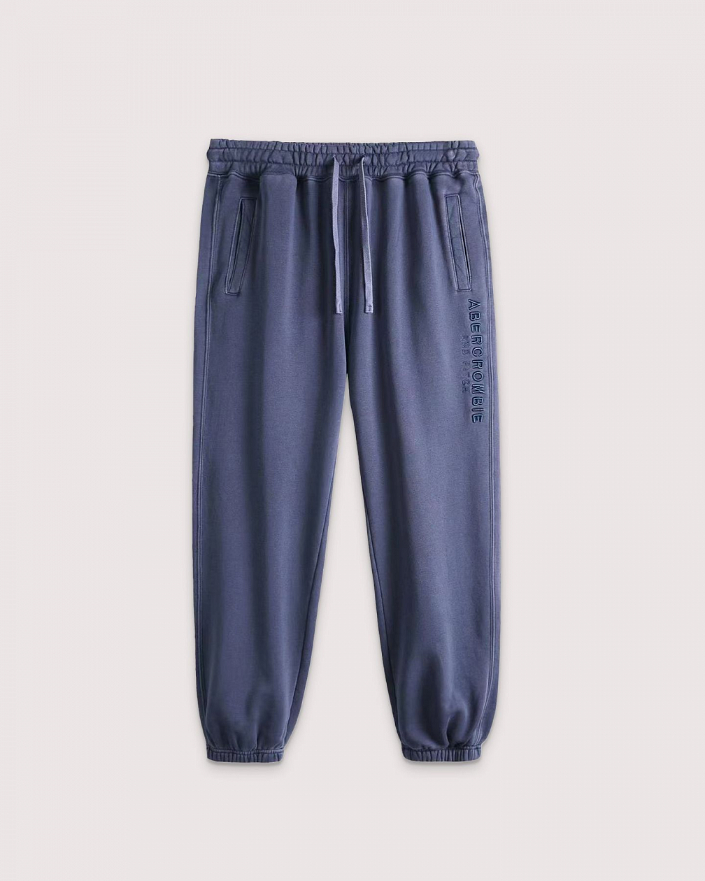 Мужские трикотажные штаны с объемной вышивкой D70 Abercrombie & Fitch