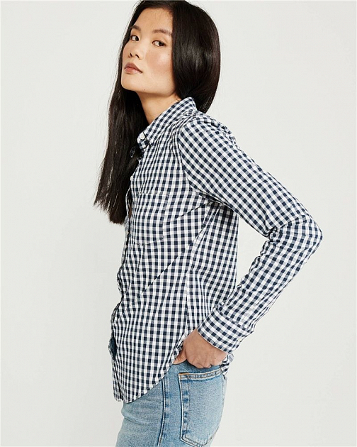 Рубашка в клетку RW05 RW05 от онлайн-магазина Abercrombie.ru