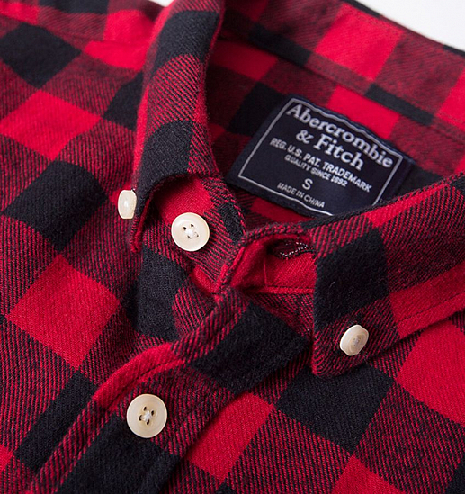 Рубашка в клетку R20 R20 от онлайн-магазина Abercrombie.ru