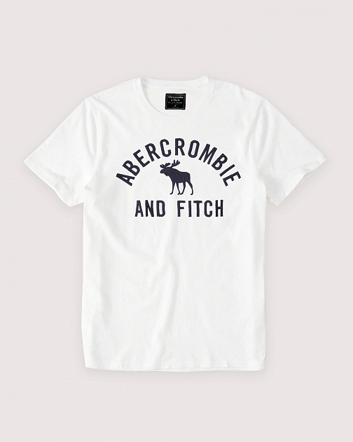 Футболка с вышивкой на груди F19 F19 от онлайн-магазина Abercrombie.ru