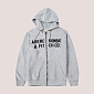 Толстовка на молнии с вышивкой на груди T175 Abercrombie & Fitch
