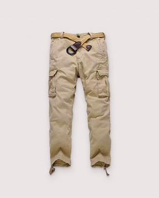 Мужские штаны карго песочного цвета DG05