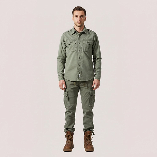 Зимние теплые штаны карго с начесом DG16 DG16 от онлайн-магазина Abercrombie.ru