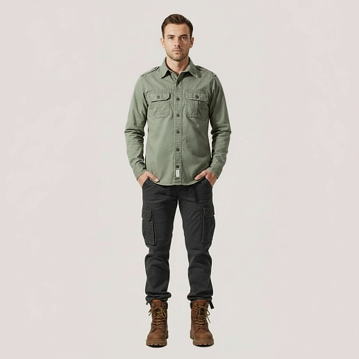 Зимние теплые штаны карго с начесом DG17 DG17 от онлайн-магазина Abercrombie.ru