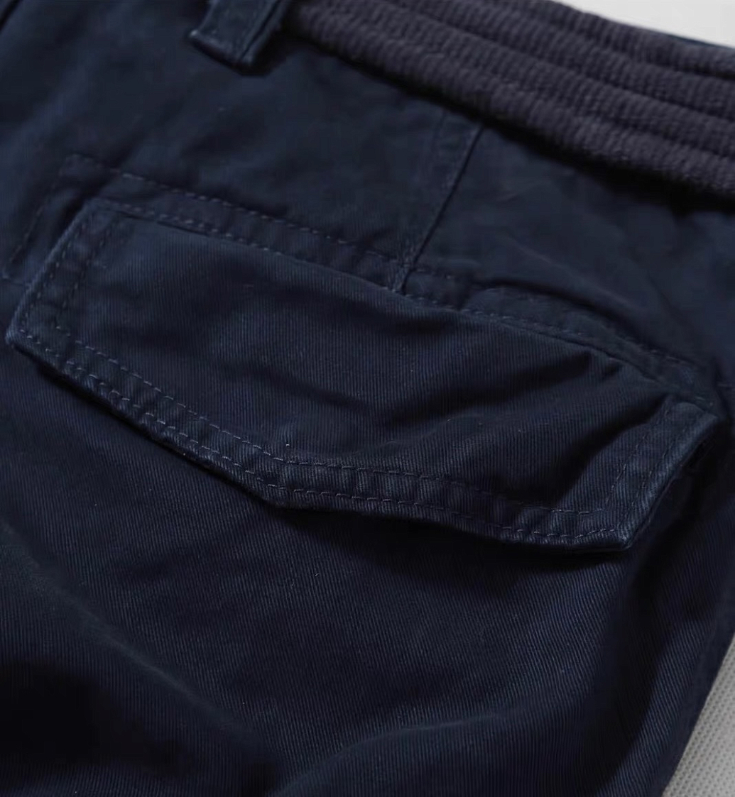 Синие мужские штаны карго DG01 Abercrombie & Fitch