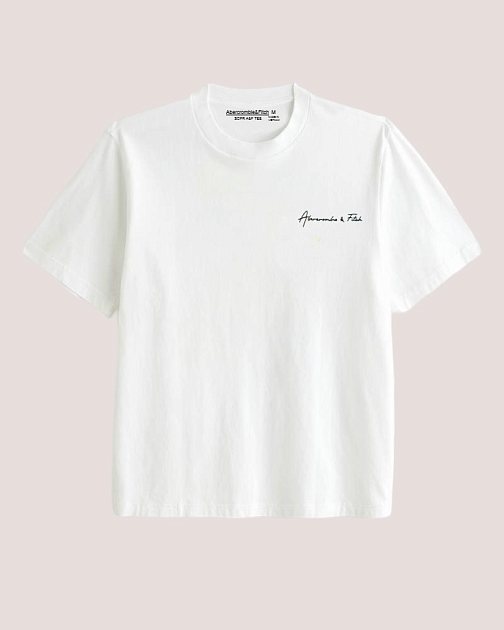 Футболка с логотипом на груди и спине F356 F356 от онлайн-магазина Abercrombie.ru
