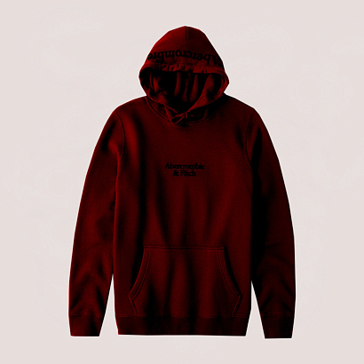 Худи кенгуру с вышивкой T13