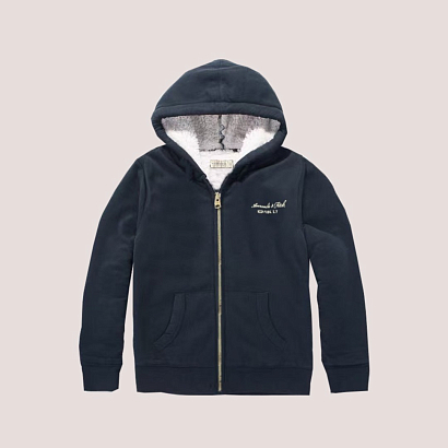 Толстовка унисекс на молнии Inside‑Out Sherpa Hoodie T177
