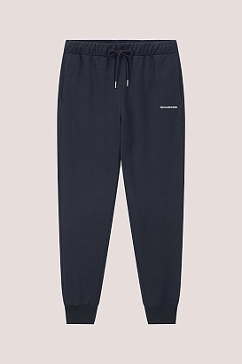 Темно-синие джоггеры с карманами и логотипом D101